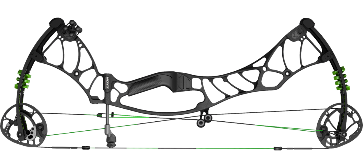 The Hoyt Helix Turbo compound bow.