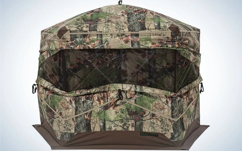 Barronett Blinds are the best hunting blinds for bowhunting.