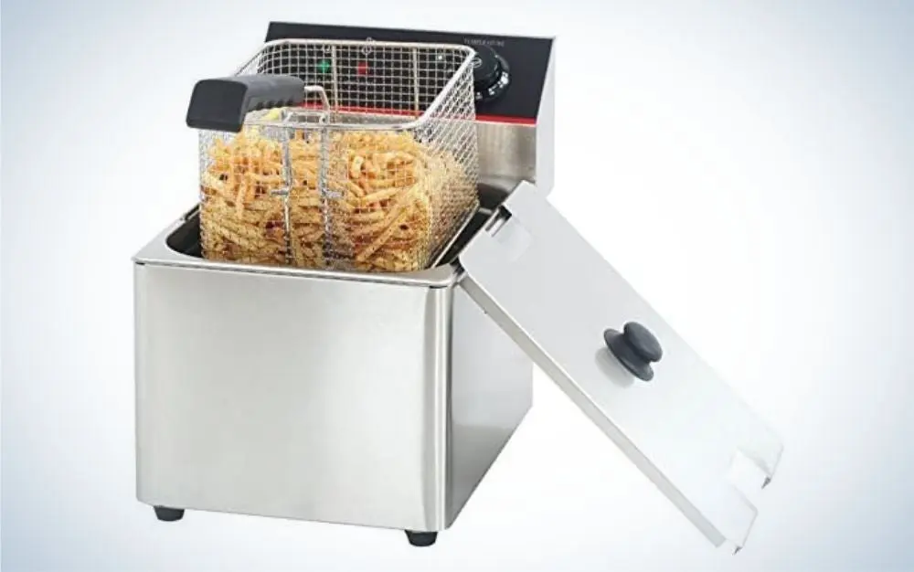 Hakka Food Processing steel deep fryers is the best turkey fryer for home use.