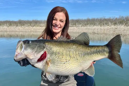 pending line class world record largemouth