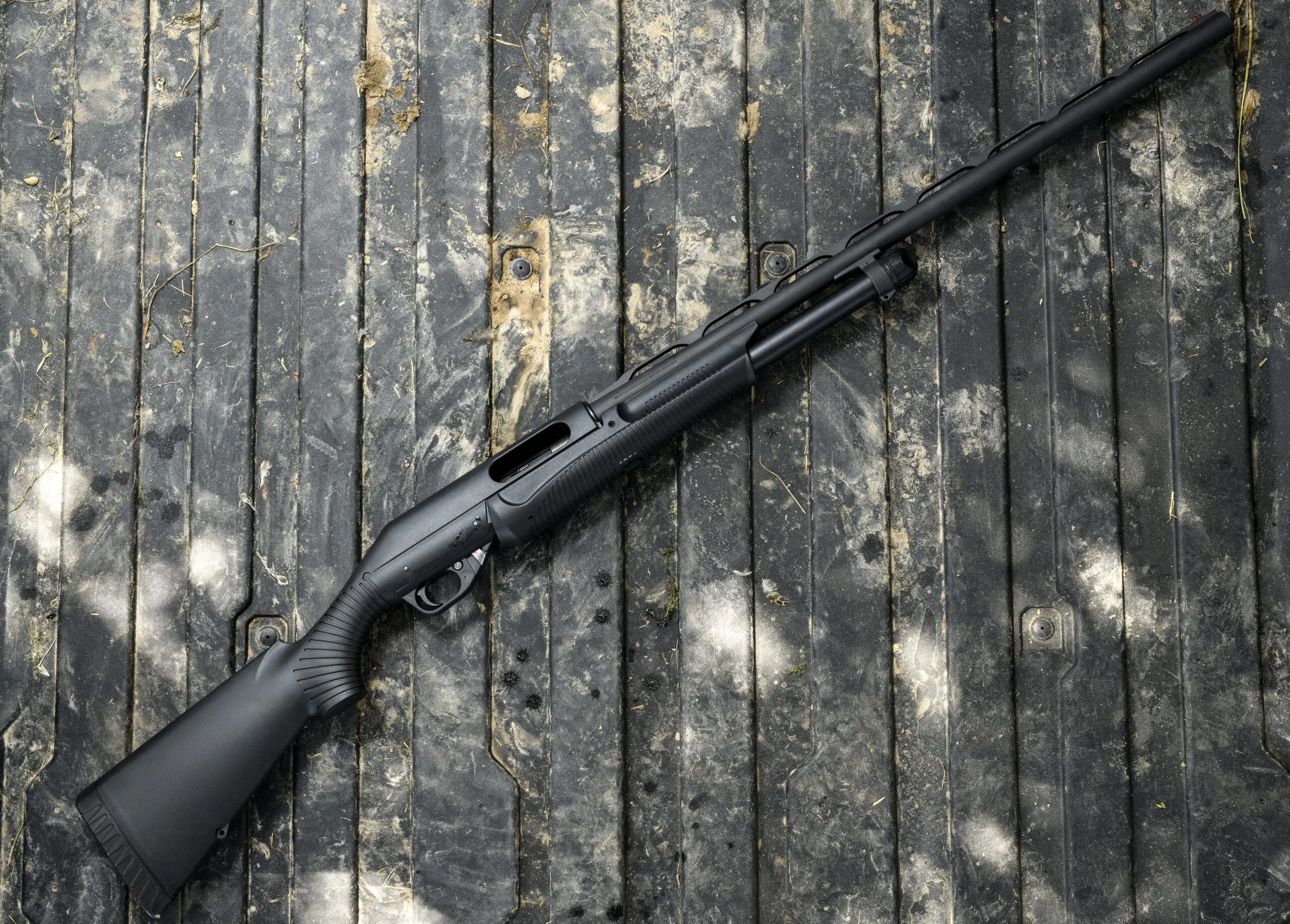 The Benelli Nova is a reliable duck hunting shotgun