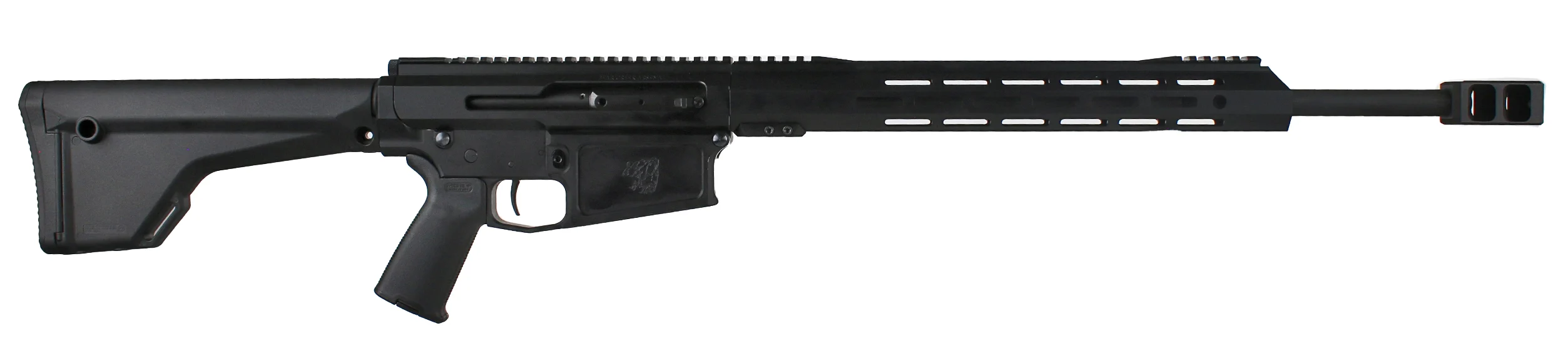 The new Bear Creek Arsenal BC-8 Huntmaster rifle on a white background. 