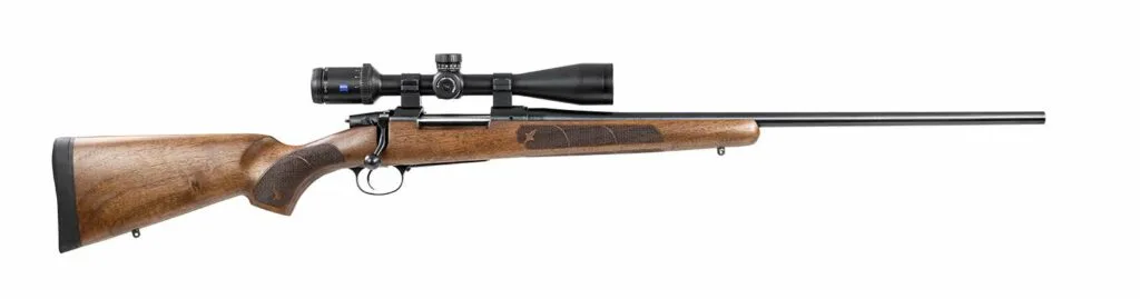 The CZUSA 557 American rifle in winchester.