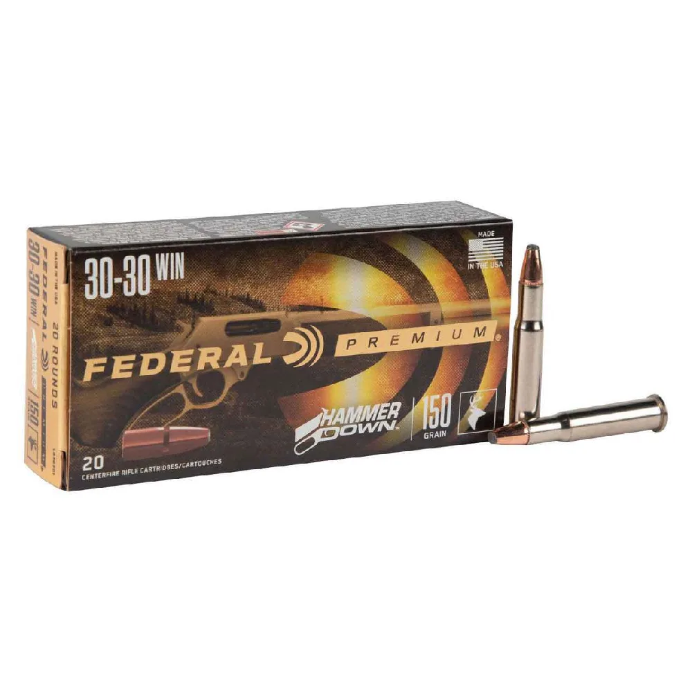 Federal HammerDown 150-grain 30-30 Winchester Ammo