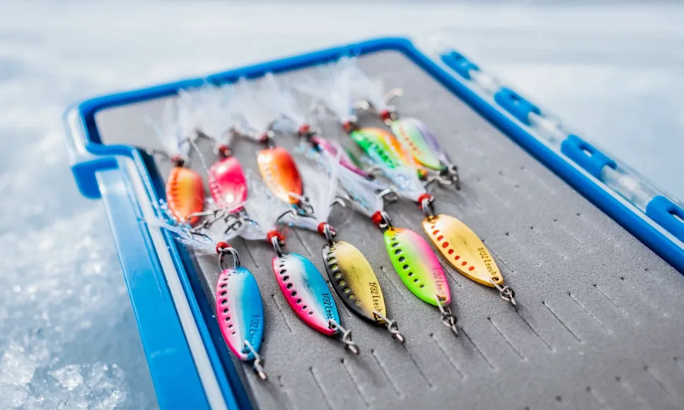 Clam Outdoors Ice Fishing Lures for Perch