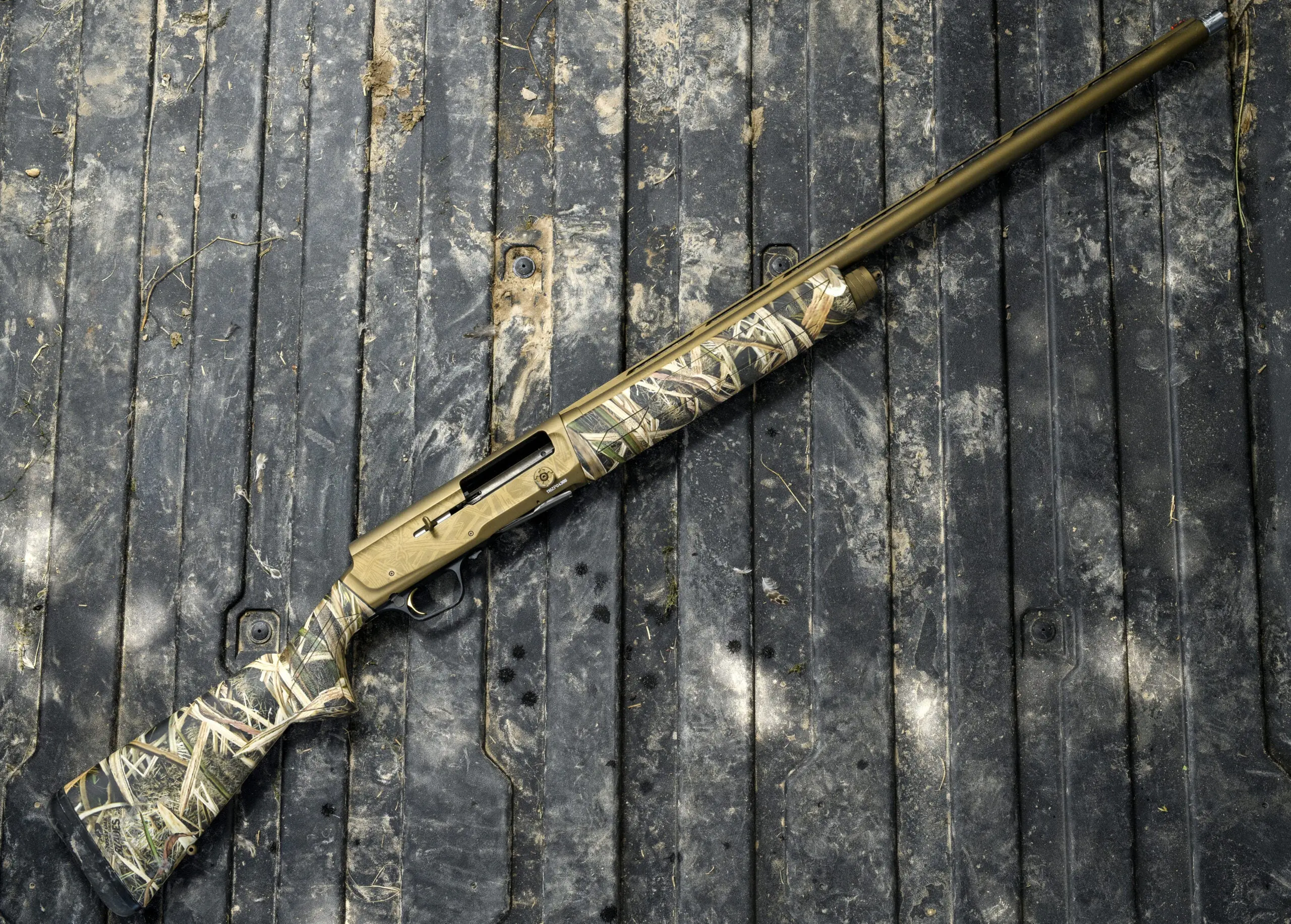 The Browning A5 duck hunting shotgun