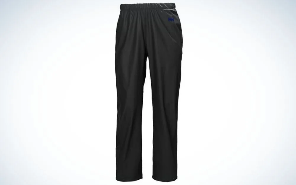 Helly Hansen Moss Rain Pants are the best for the budget.