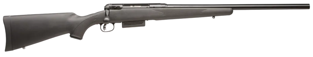 Savage 220 rifle on a white background.