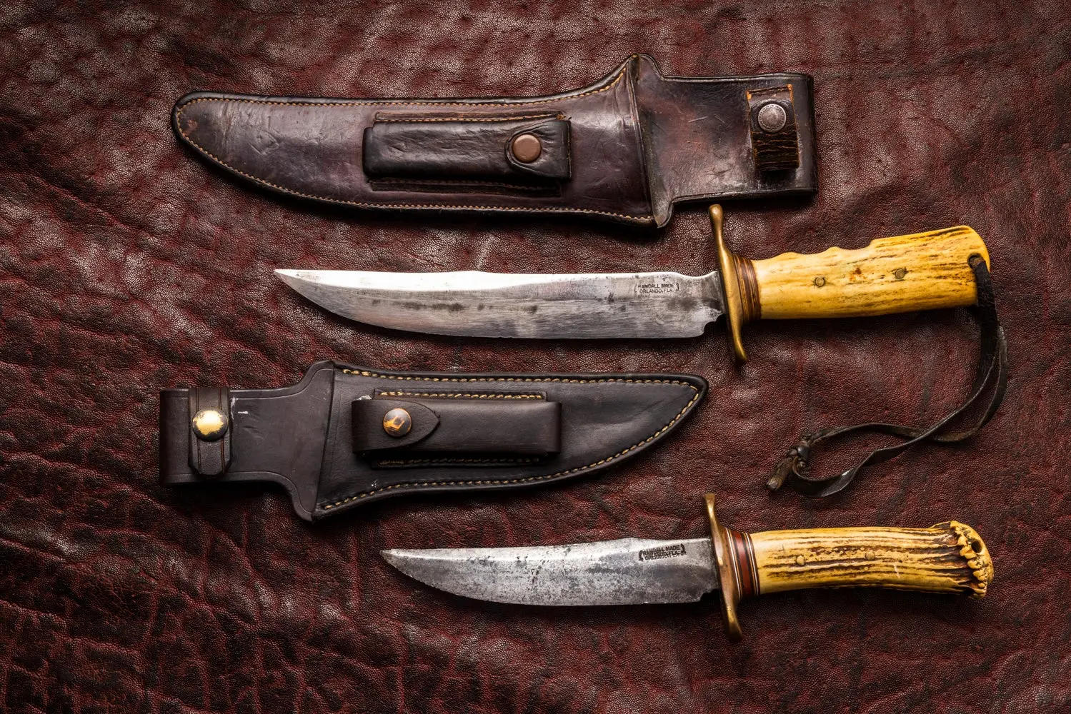 randall knives with sheaths