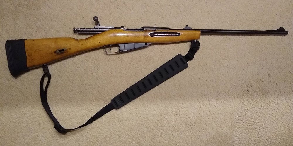 sporterized Mosin-nagant rifle