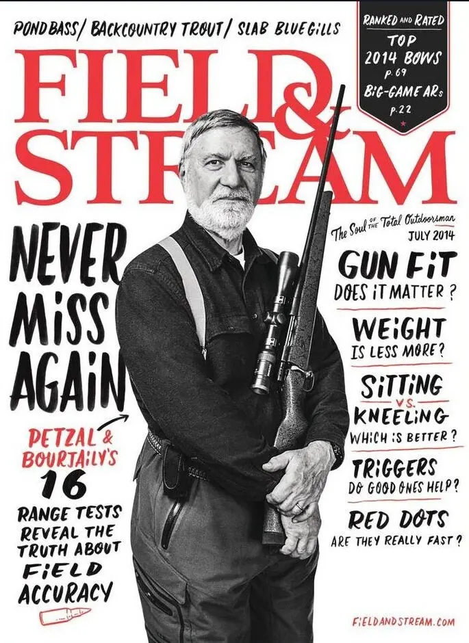 july 2014 cover of field &amp; stream