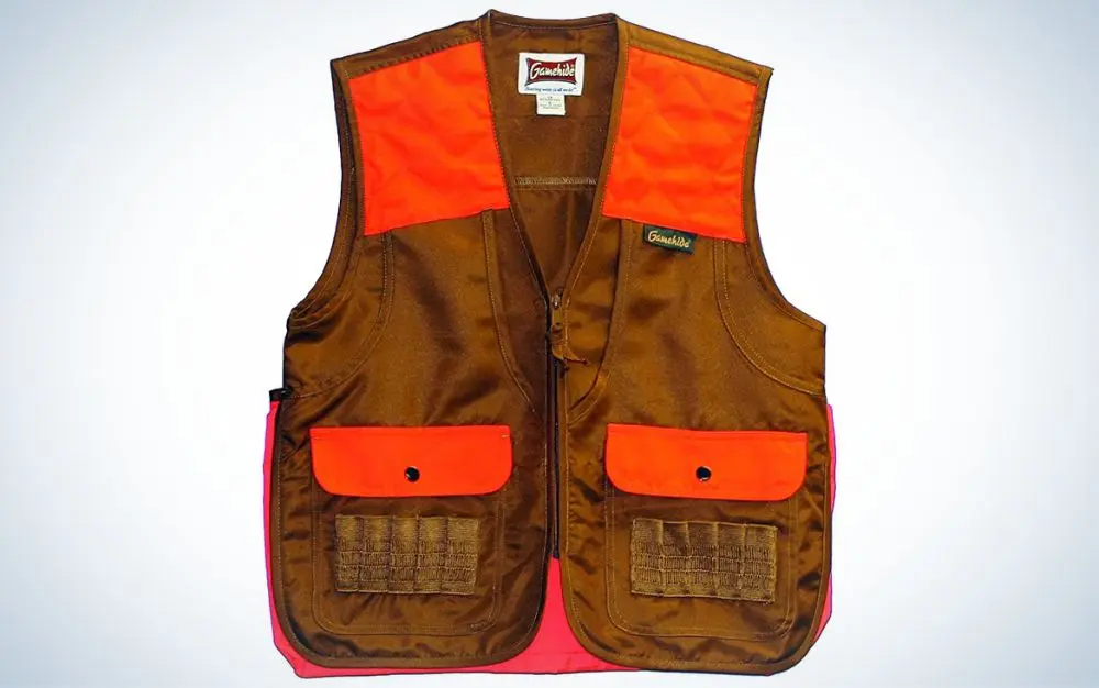 Gamehide Front Loader Youth Vest is the best youth upland vest.