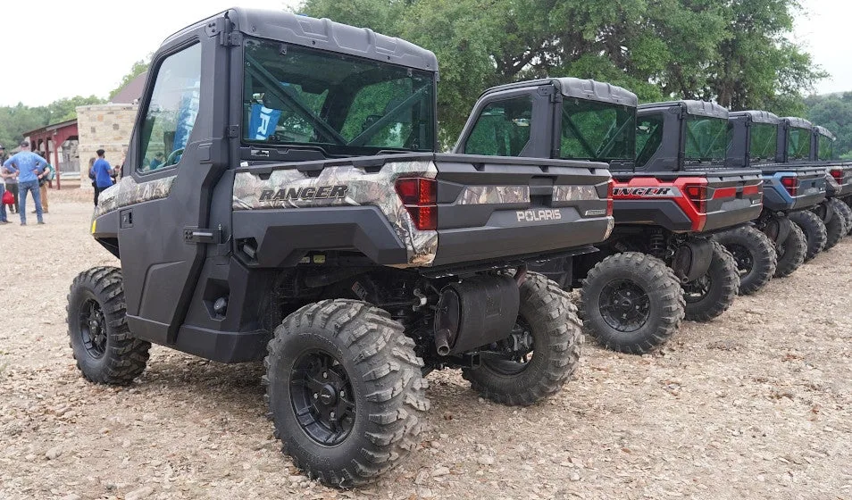 Polaris 2025 Rangers lined up