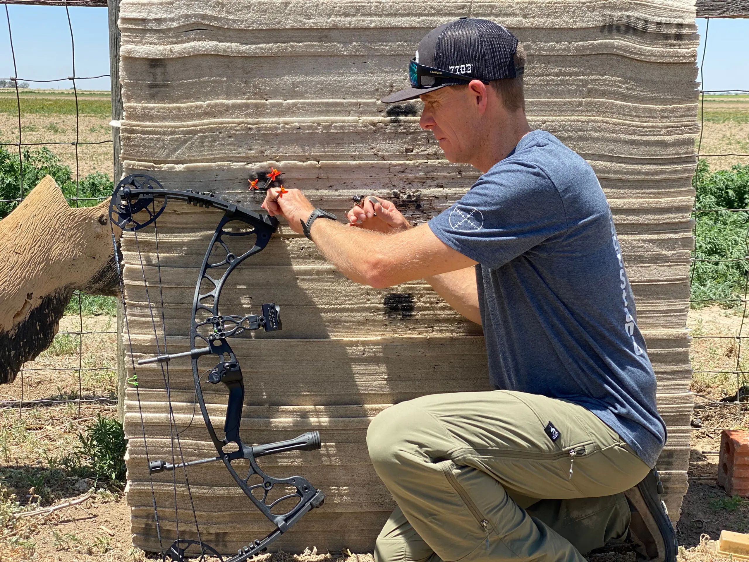 photo of archery target