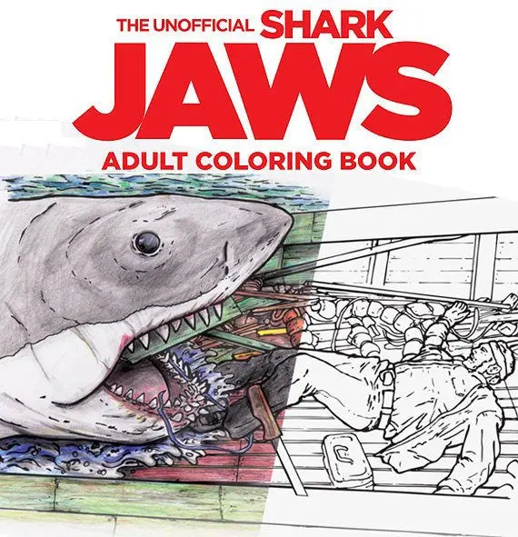 The Unofficial Jaws Adult Coloring Book