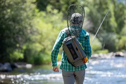 guy fly fishing