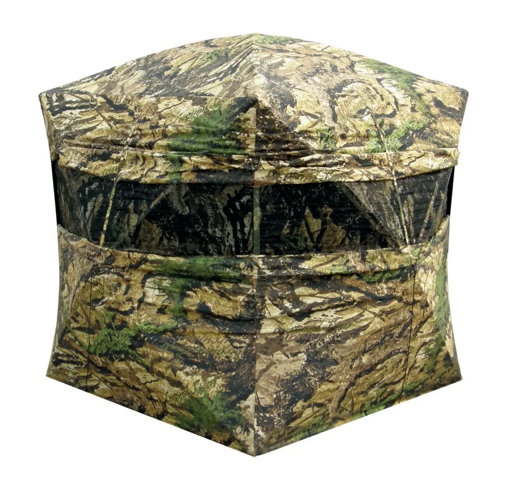 Turkey hunting tent