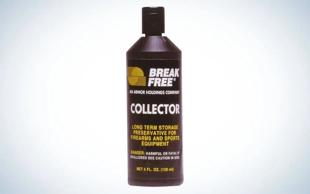 Break Free Collector is the best gun oil for long term protection.