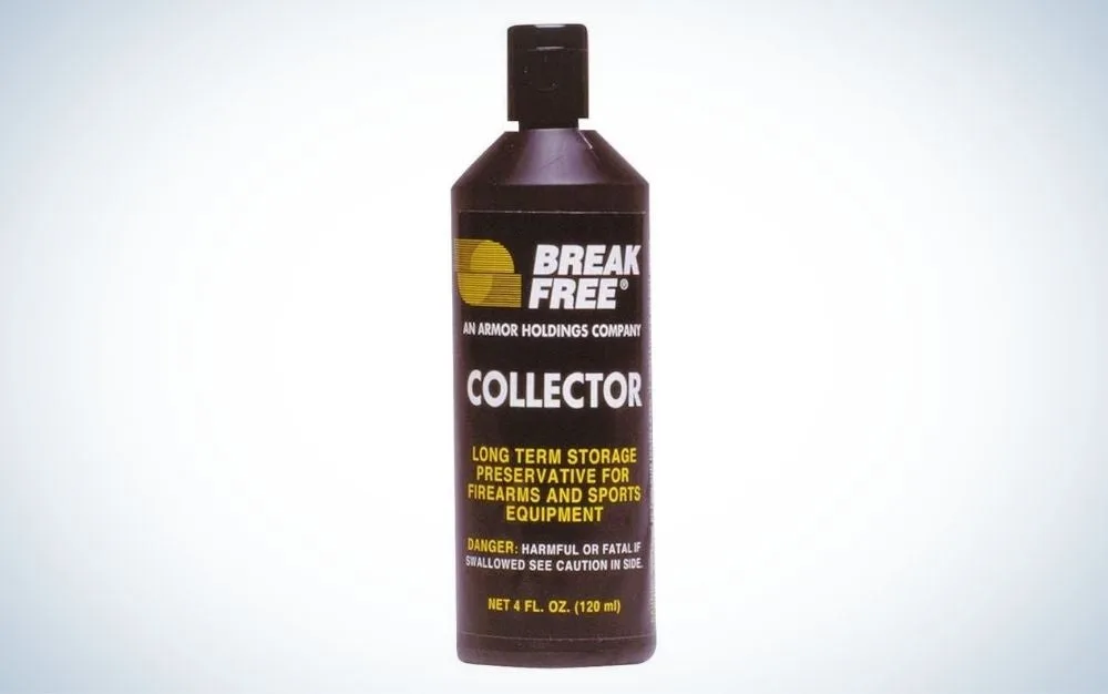 Break Free Collector is the best gun oil for long term protection.