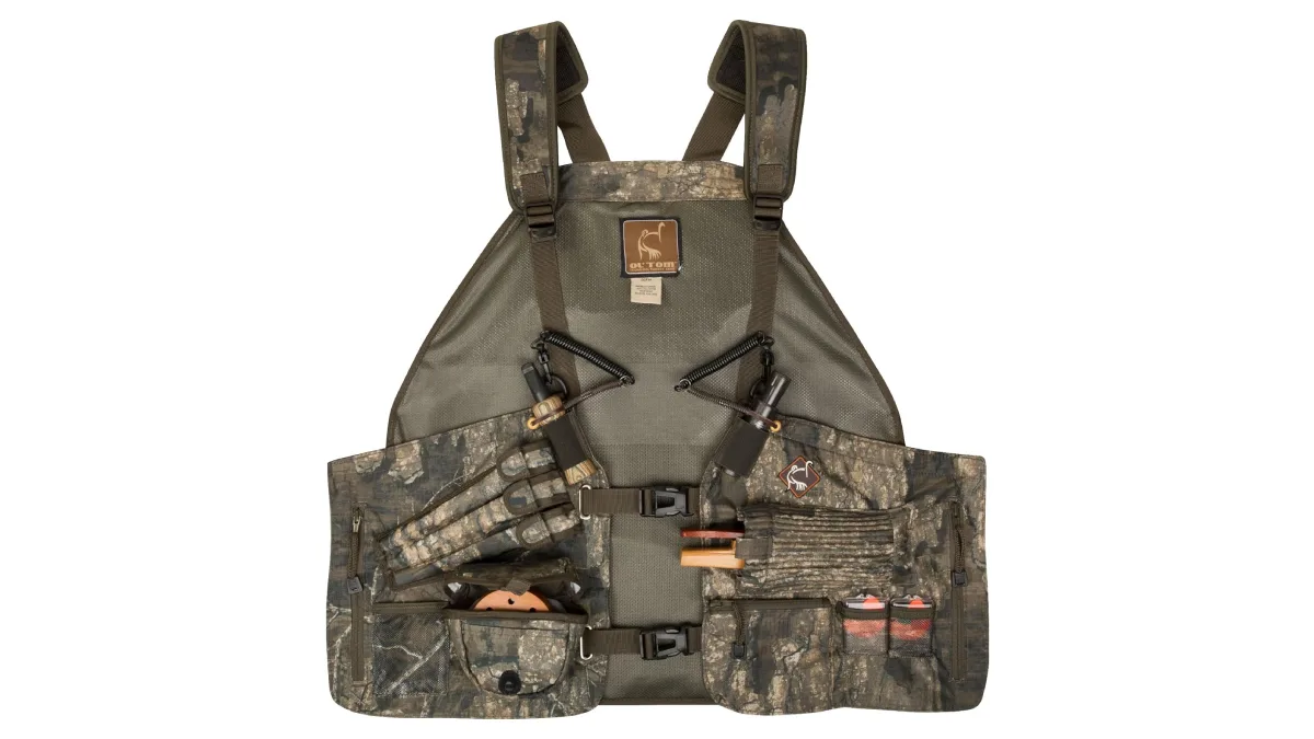 Ol' Tom Time &amp; Motion Easy-Rider Turkey Vest on white background