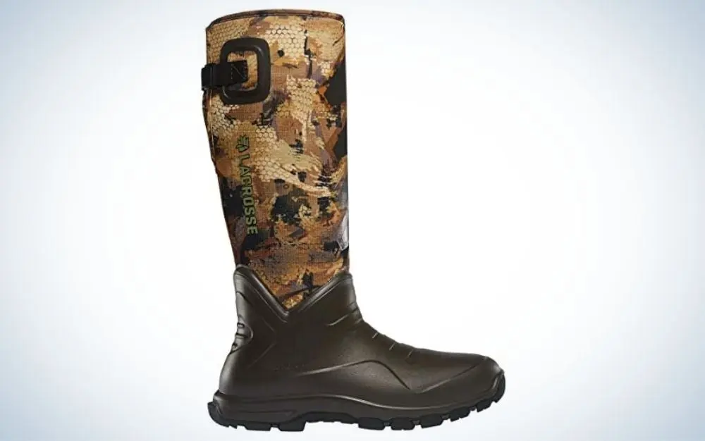 Gore optifade waterfowl marsh, waterproof, rubber hunting boot