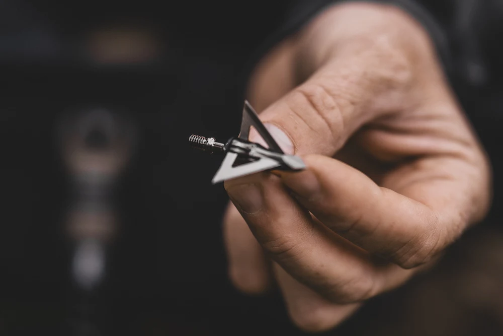 Close-up of Muzzy Trocar Broadhead