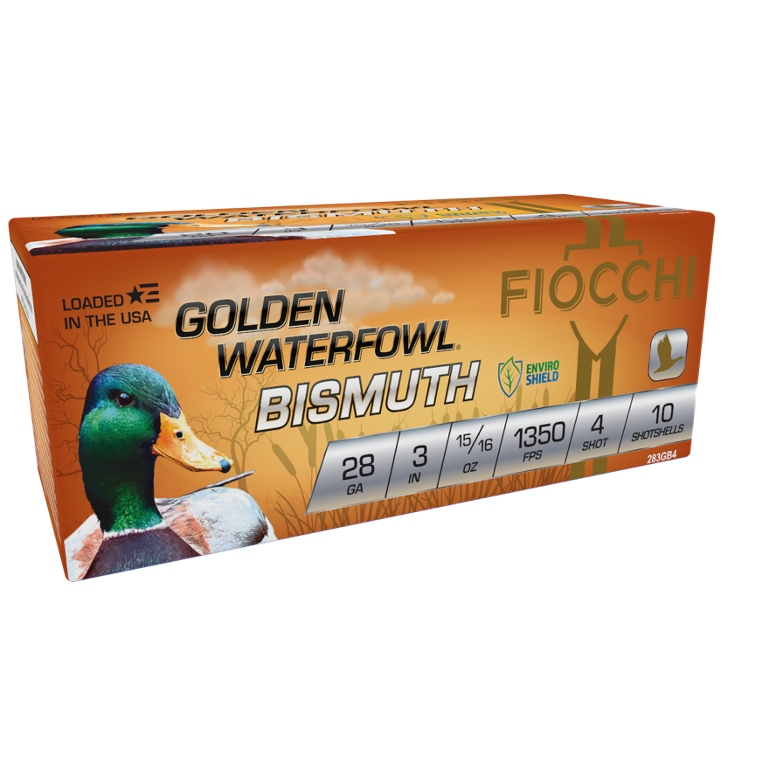 Fiocchi 28-gauge Golden Waterfowl Bismuth