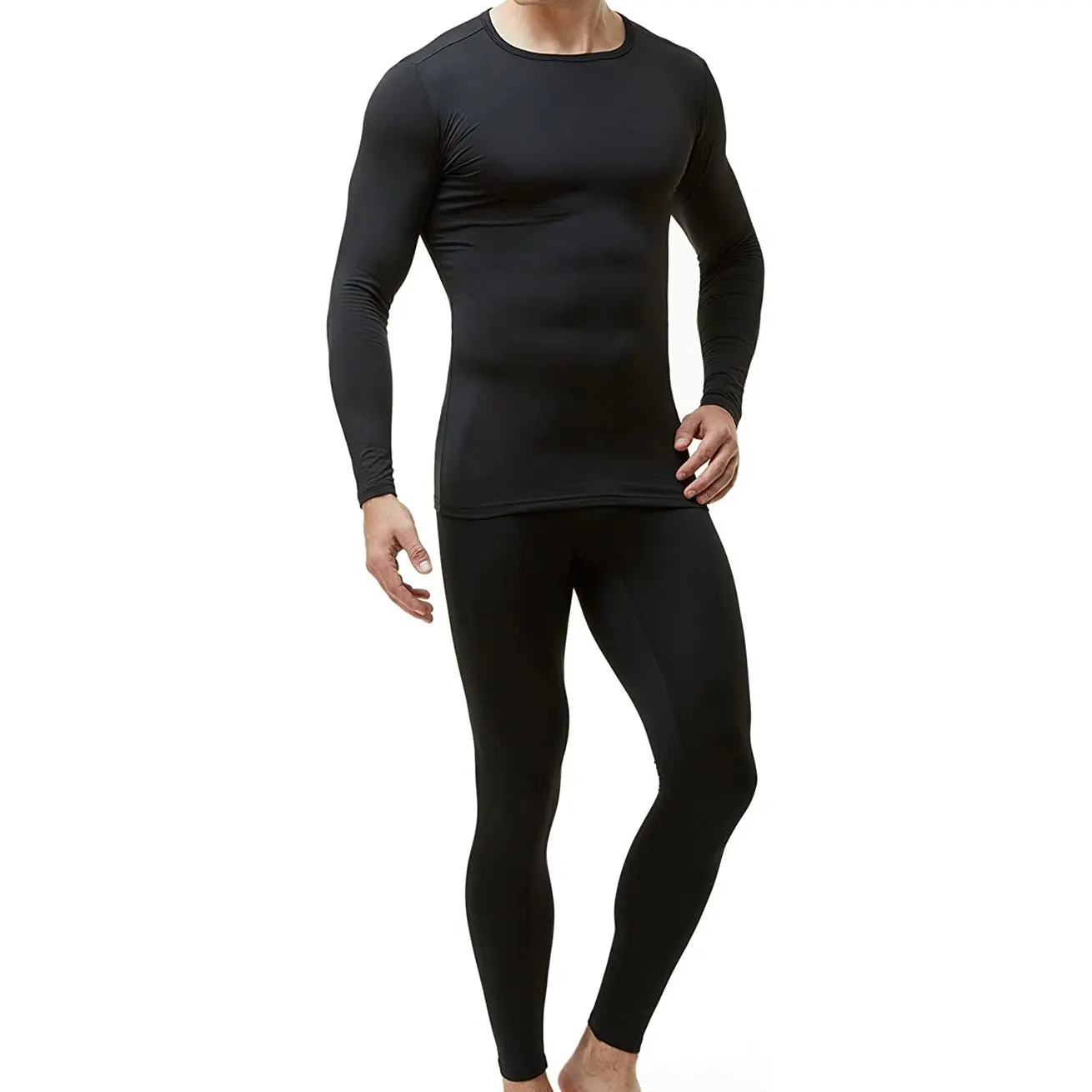 TSLA Menâs Thermal Underwear Set