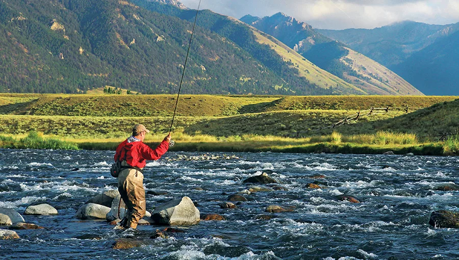 Casting on the Madison.