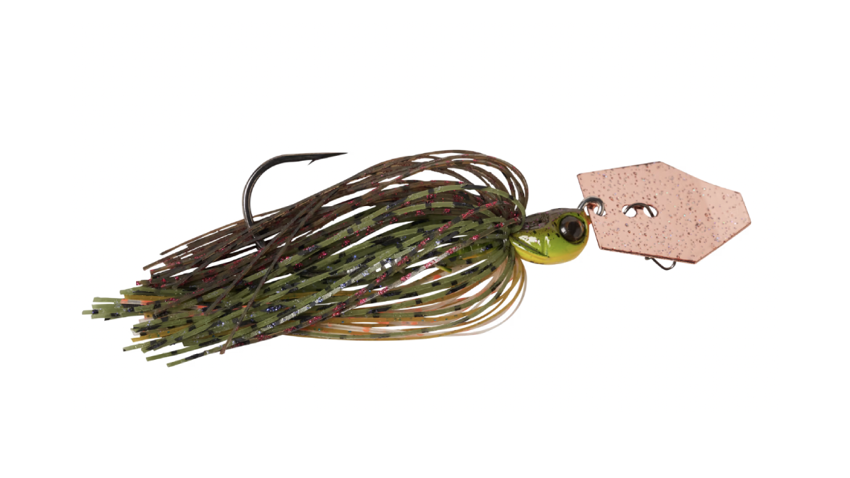 Z-Man ChatterBait Elite EVO Bladed Jig on white background