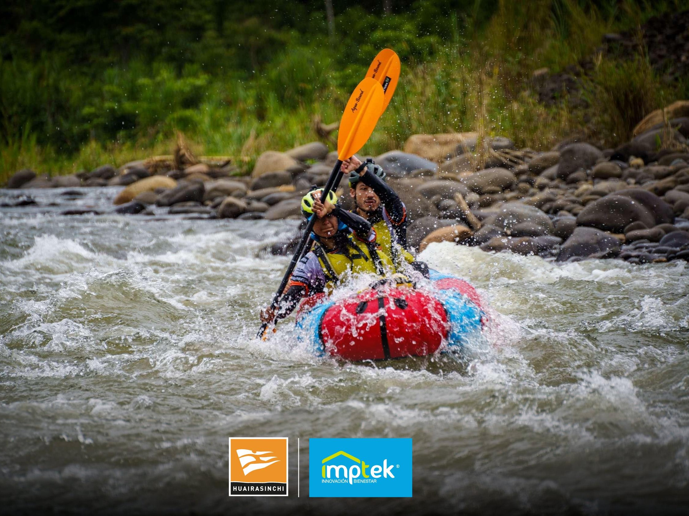 Descenso en packraft por el Río Arajuno, sección alta - Foto Andrés Vásconez
