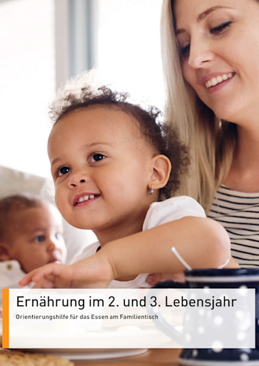 Titelbild Ernaehrung im 2. und 3. Lebensjahr deutsch