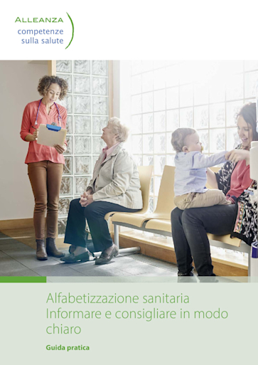 Titelbild Praxisleitfaden Gesundheitskompetenz DE