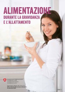 Opuscolo Alimentazione durante la gravidanza e l'allattamento