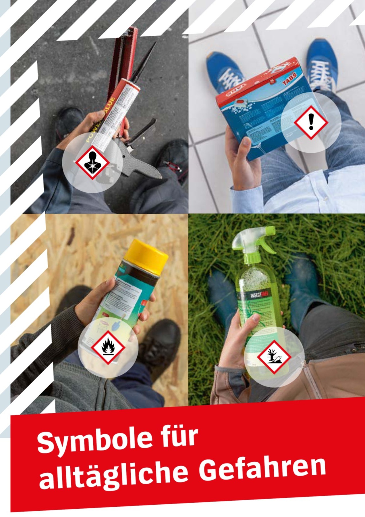 Titelbild Symbole für alltägliche Gefahren DE