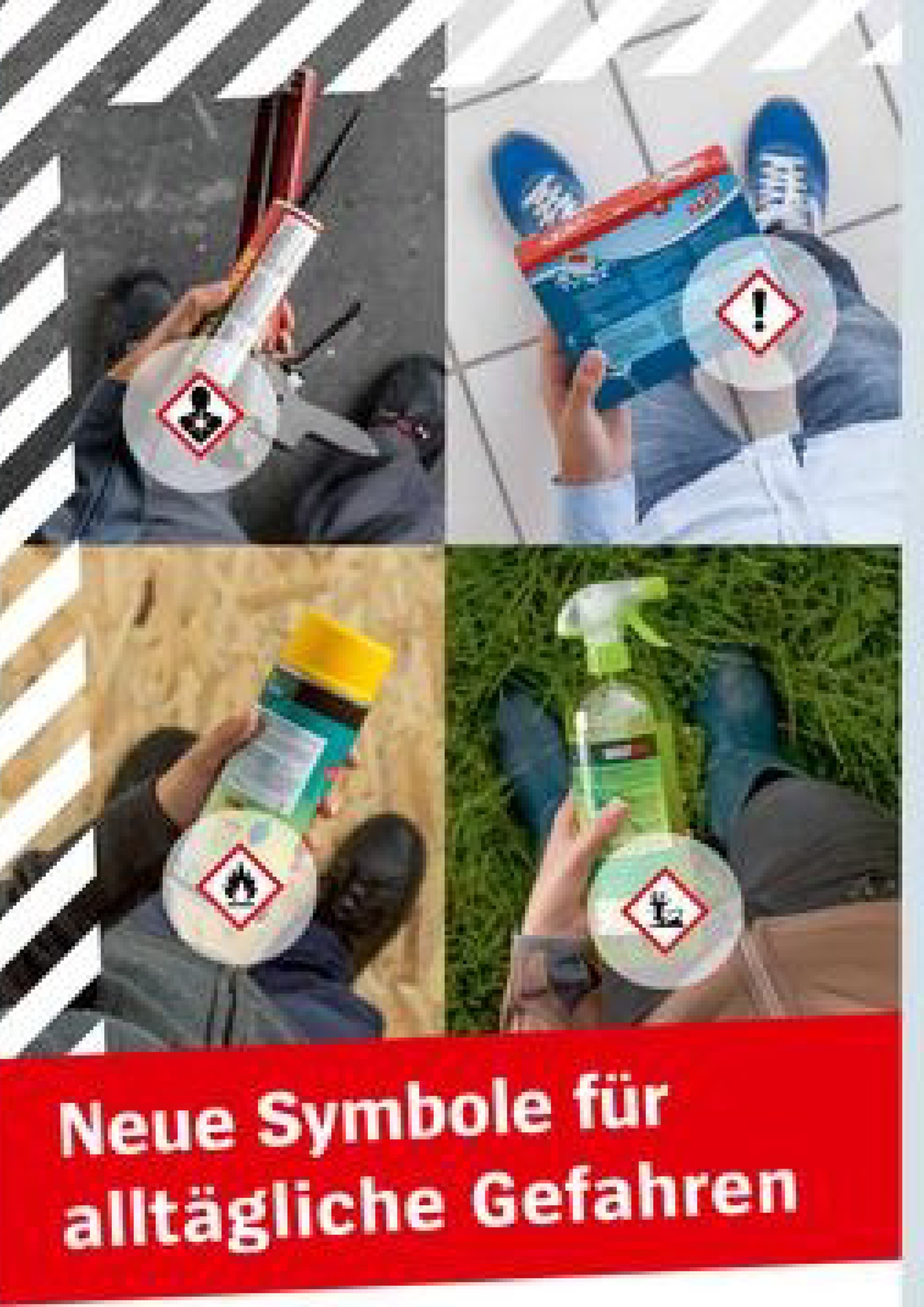 Titelbild Neue Symbole für alltägliche Gefahren deutsch