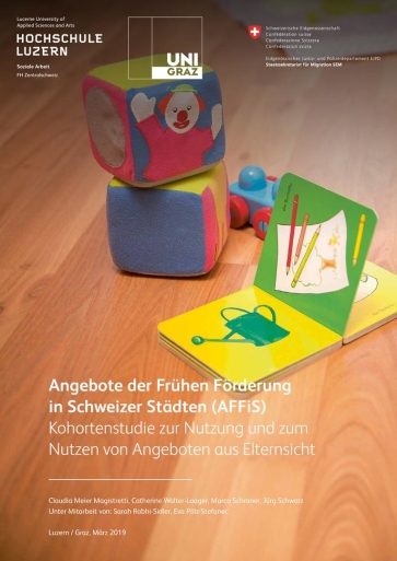 Titelbild Angebote der Frühen Förderung in Schweizer Städten (AFFiS) deutsch