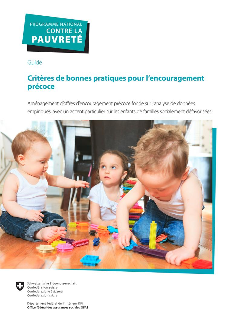 Titelbild Kriterien wirksamer Praxis in der frühen Förderung deutsch