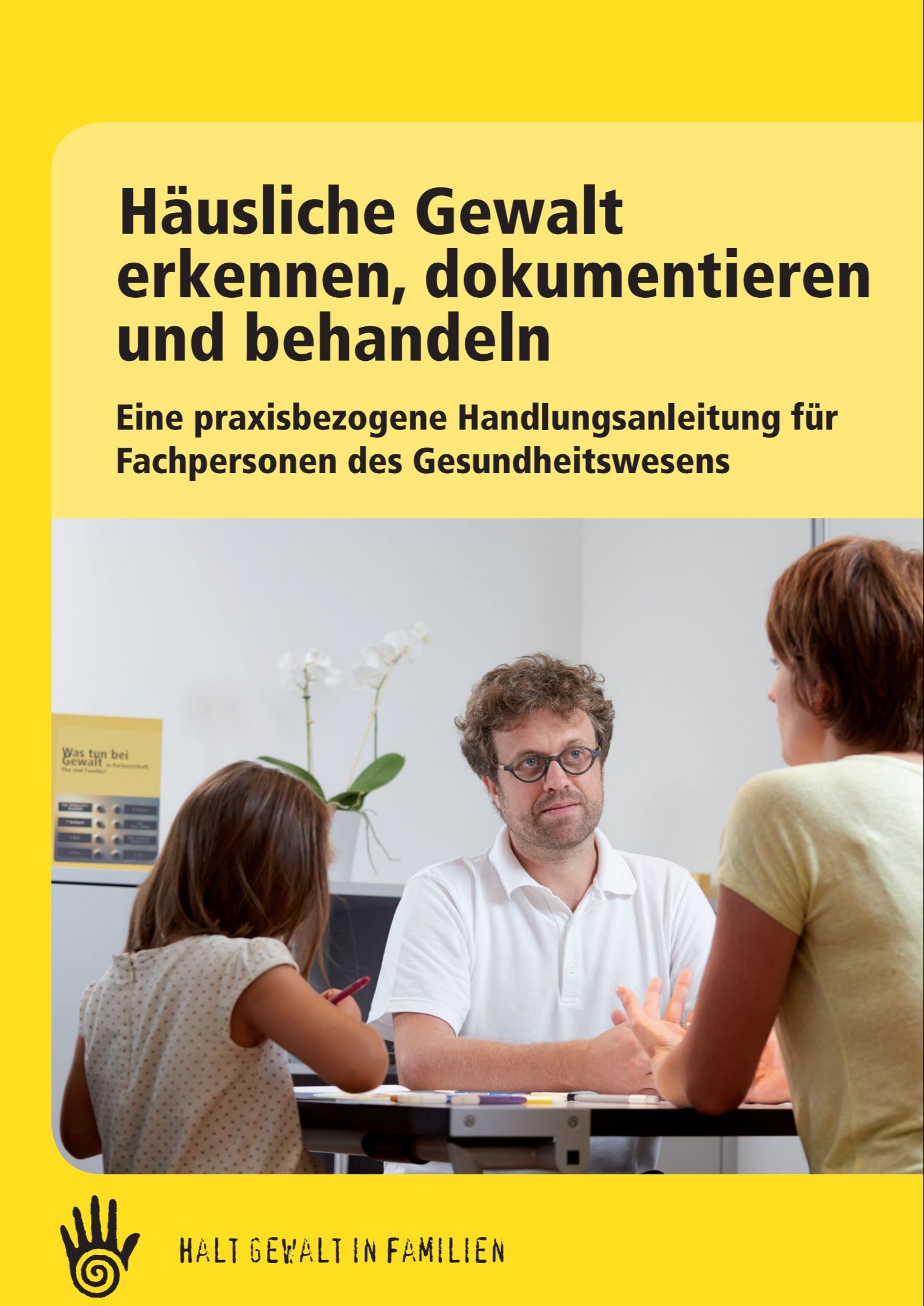 Titelbild Häusliche Gewalt erkennen dokumentieren und behandeln DE