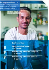 Brochure for refugees and temporarily admitted persons