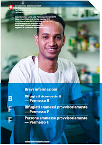 Opuscolo informativo della SEM per rifugiati e persone ammesse provvisoriamente