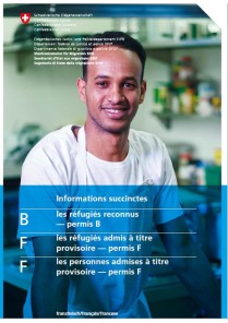 Brochure d’information du SEM destinée aux réfugiés et aux personnes admises à titre provisoire