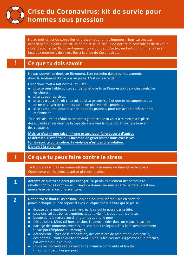 Corona-Krise: Survival-Kit für Männer unter Druck Bild FR