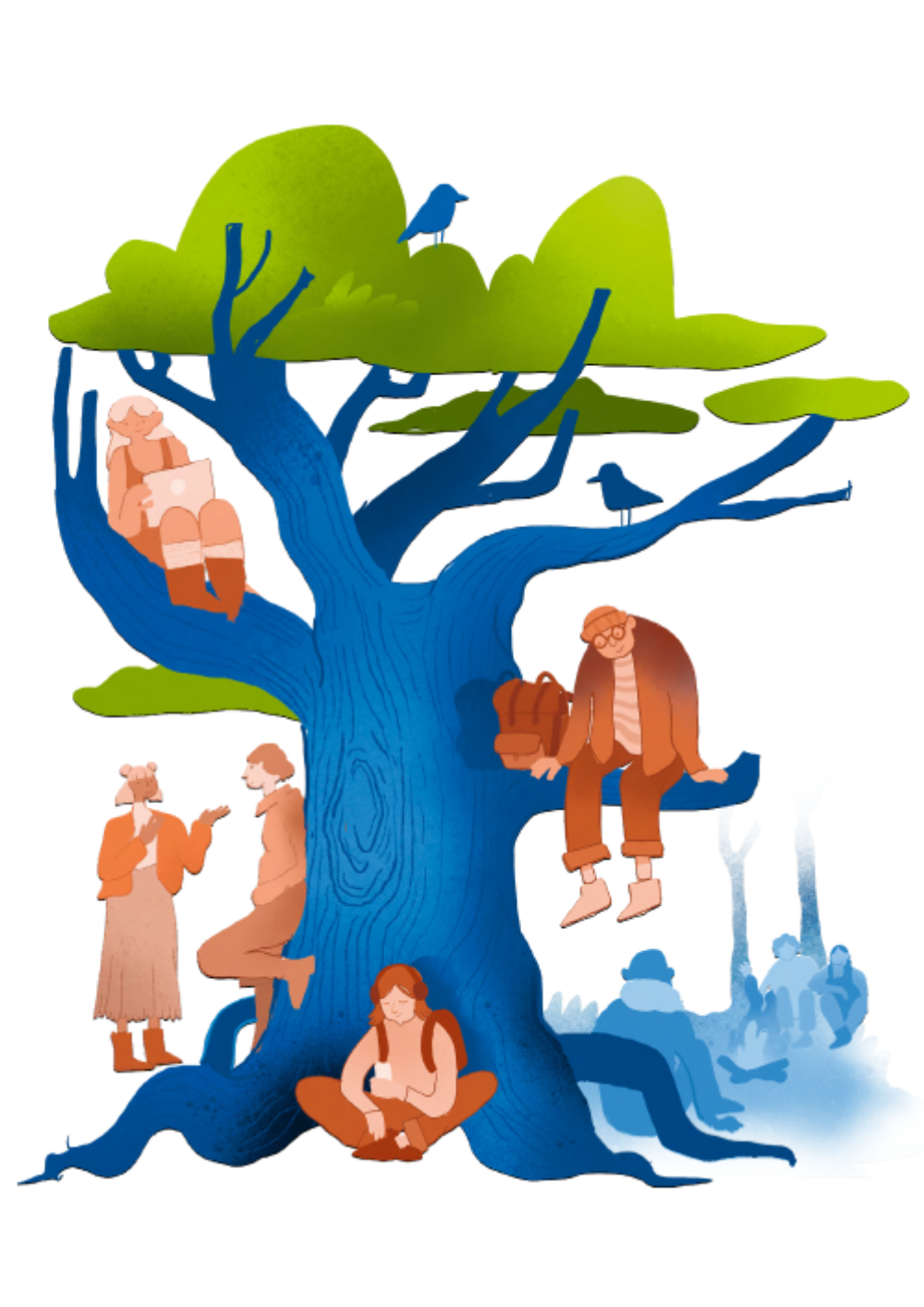 Titelbild Förderung der psychischen Gesundheit von Jugendlichen zwischen 16 und 25 Jahren