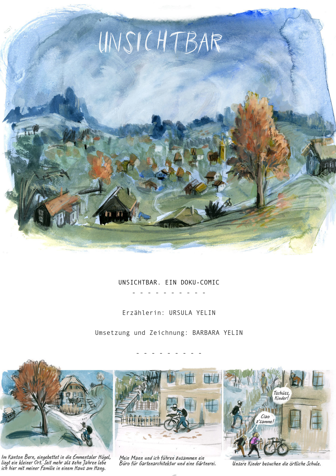 Bild Docu-Comic Unsichtbar