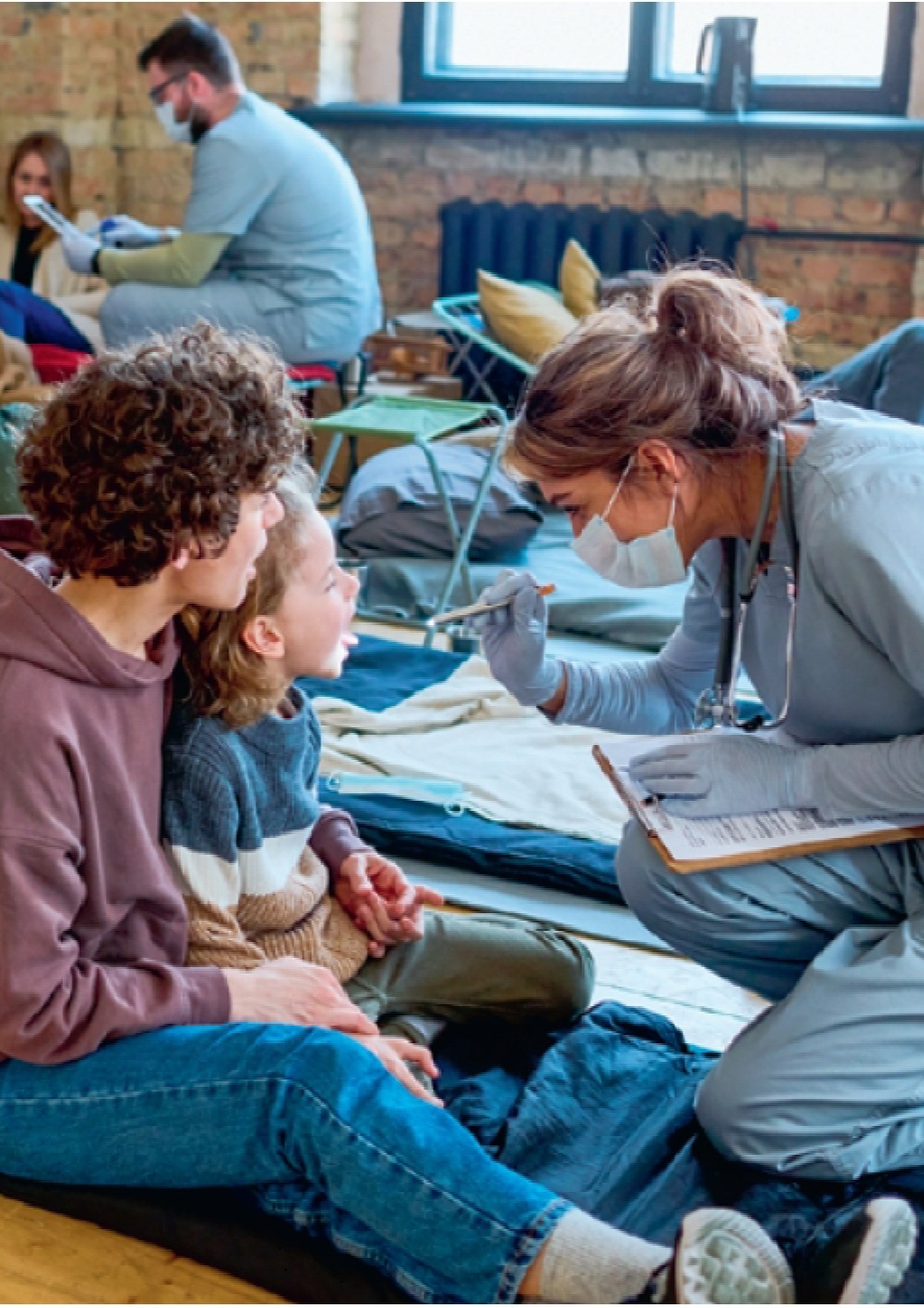 Titelbild Junge Flüchtlinge optimal versorgen