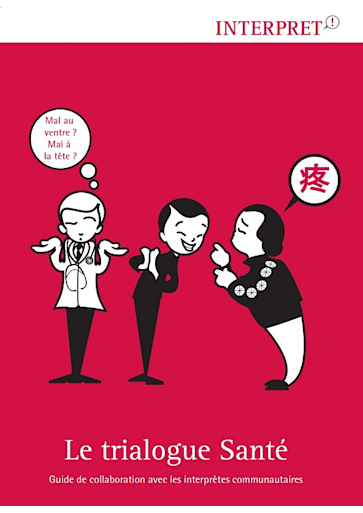 Titelbild Leitfaden GesundheitsTRIALOG französisch