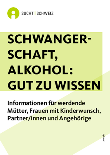 Titelbild Schwangerschaft und Alkohol/Tabak Deutsch