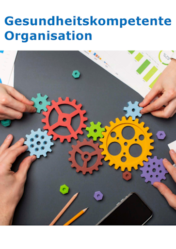 Titelbild Gesundheitskompetente Organisation DE