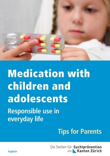 Titelbild Medikamente bei Kindern und Jugendlichen. englisch